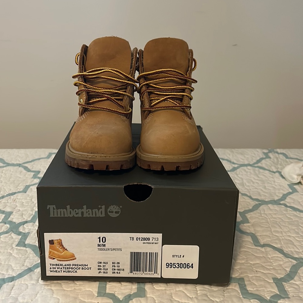 Timberland Premium Waterproof Boot Wheat Nubuck